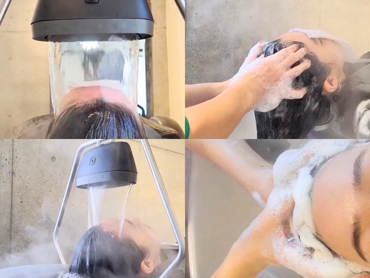 Head bath・Head spa | English Speaking Hair Salon in Omotesando,Tokyo | Borderless Salon