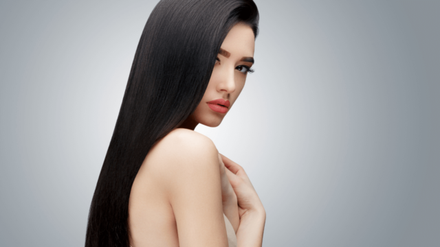 Borderless Salonで行った自然な仕上がりの縮毛矯正ビフォーアフター